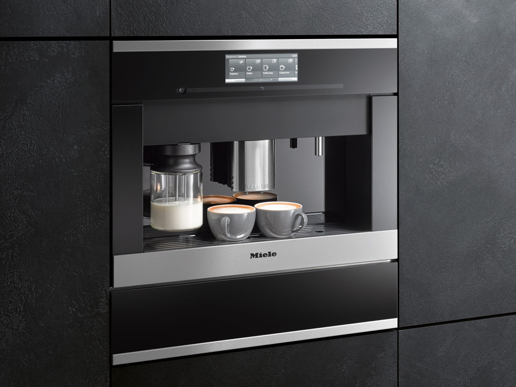 Miele Six of the best for entertaining coffee
