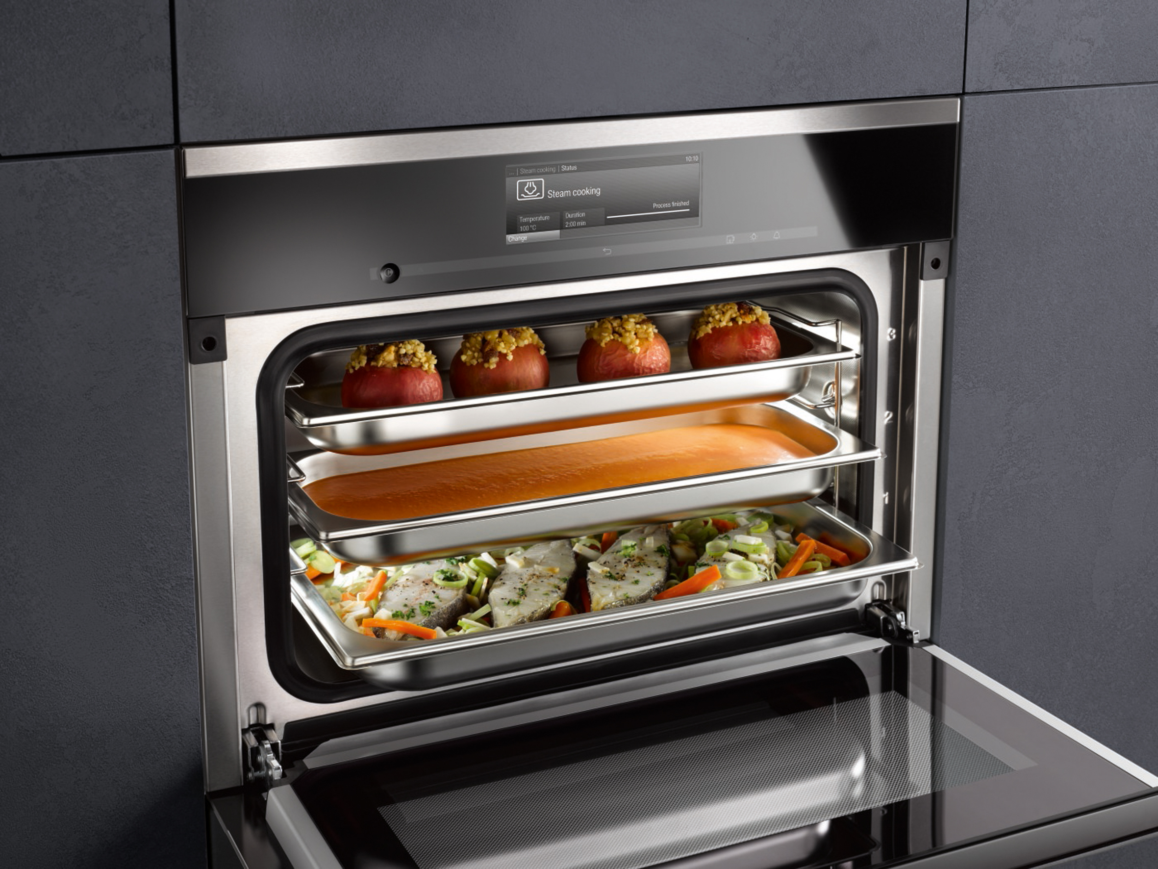 Miele Six of the best for entertaining steam oven