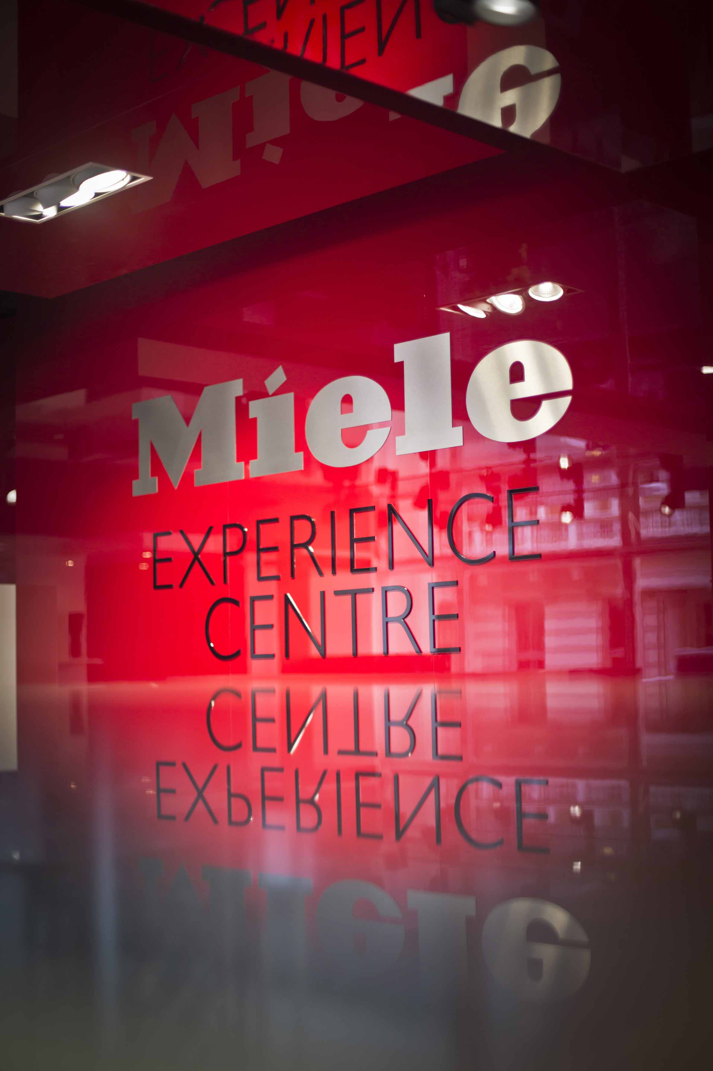 Miele Experience Centre Sign
