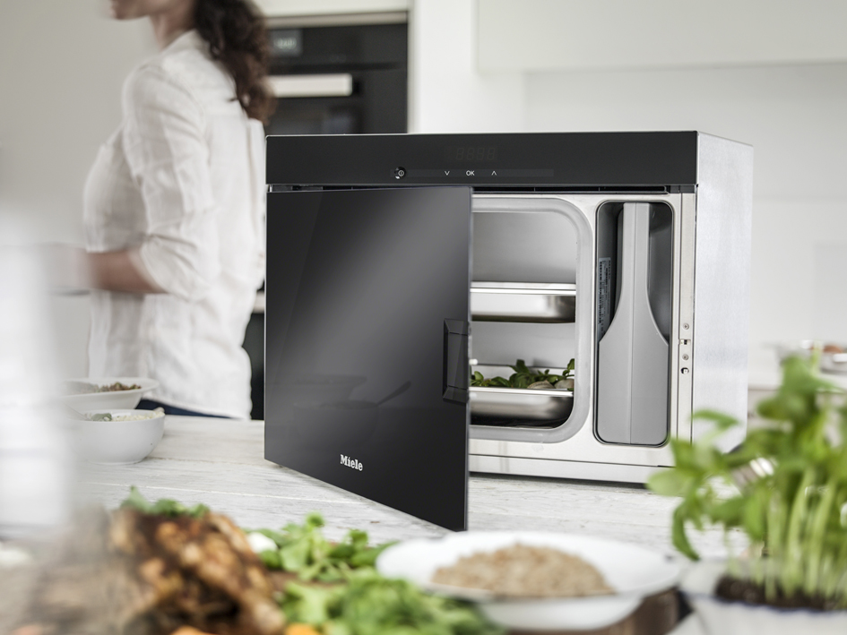 Miele Freestanding Steam Oven Close Up