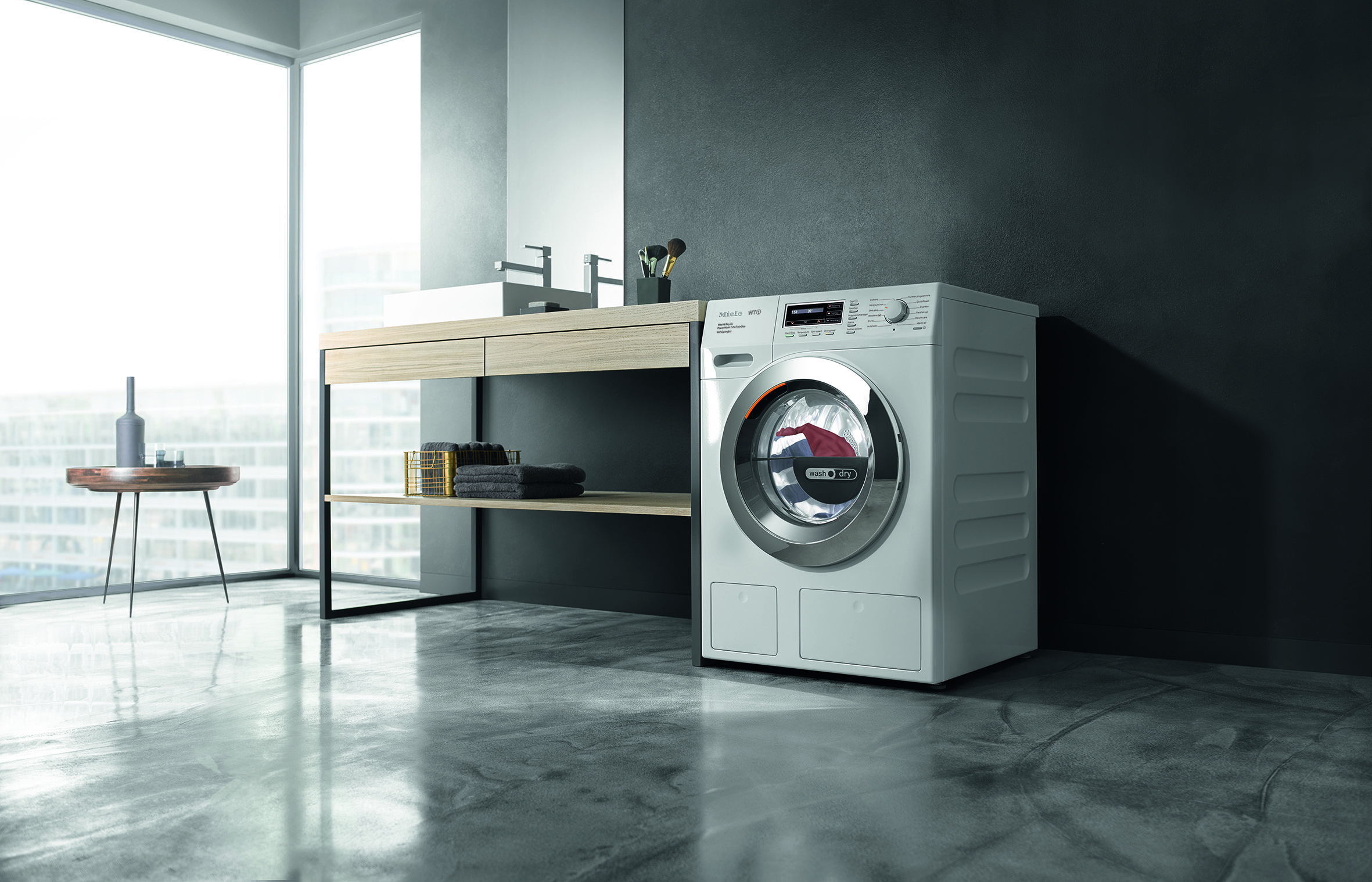 Miele Busy Familes WTZH130 Washer Dryer