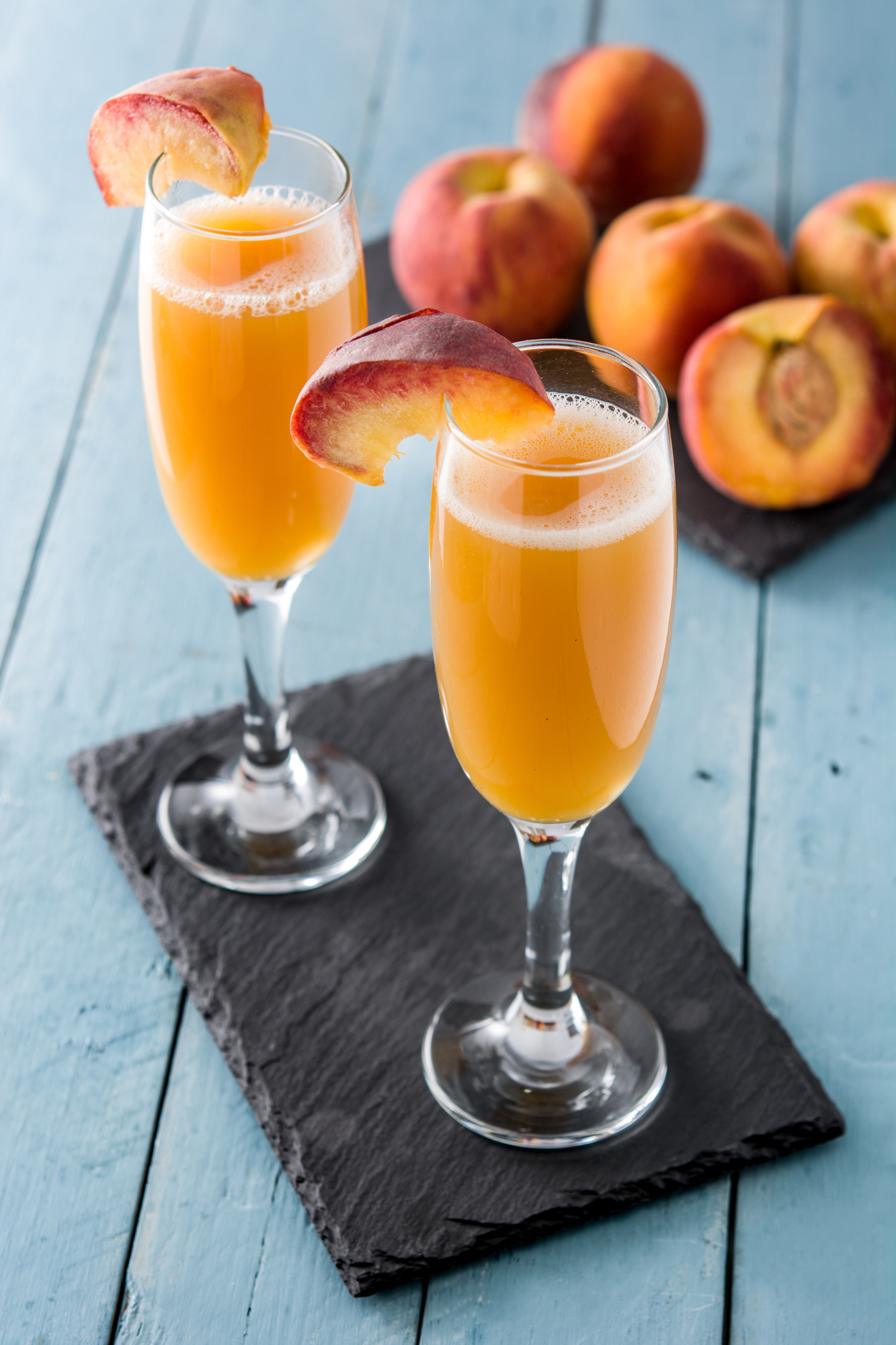 Getty Images - Peach Mocktail