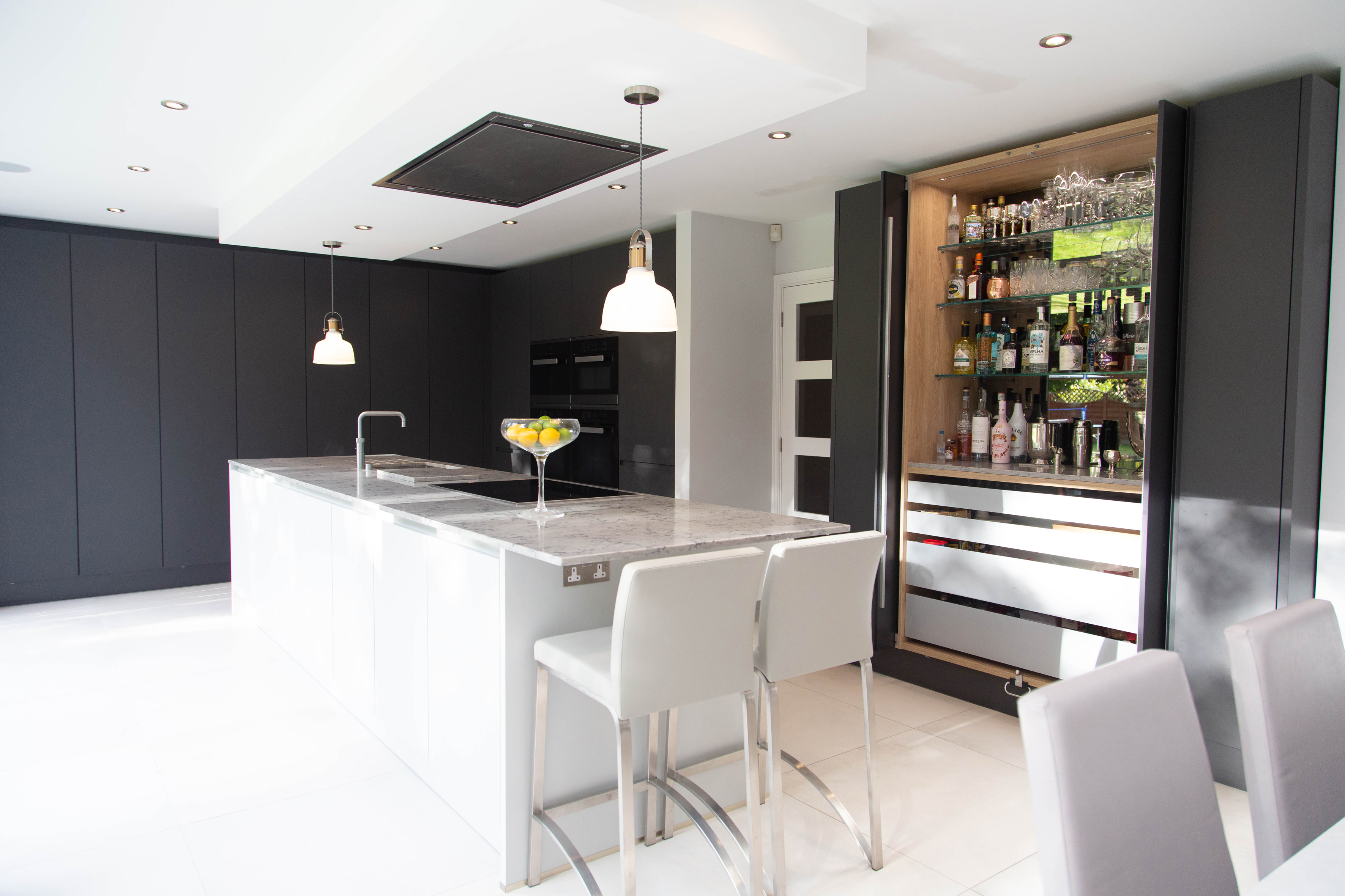Vogue Kitchens Seating and Island