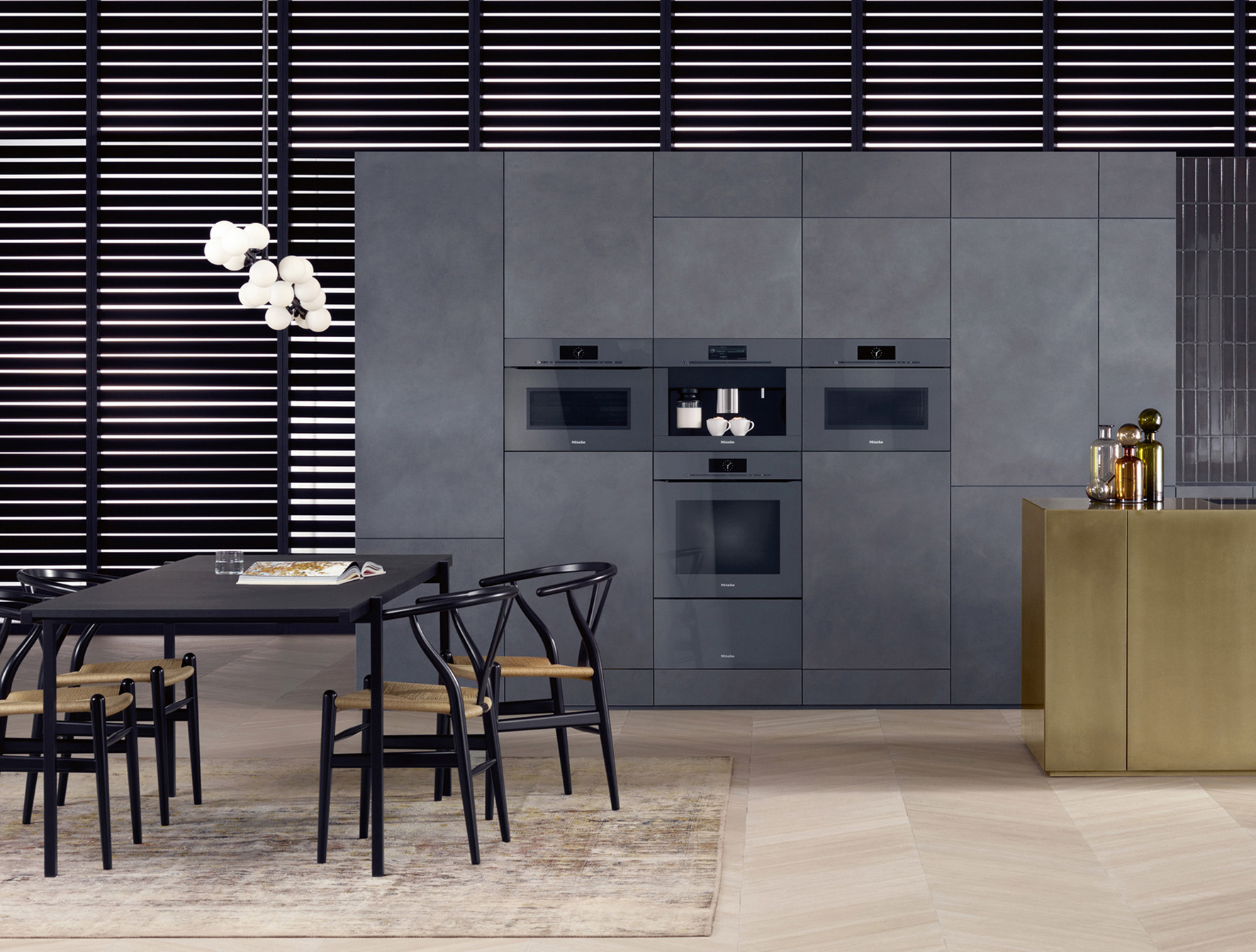 Miele ArtLine Appliances in Graphite Grey