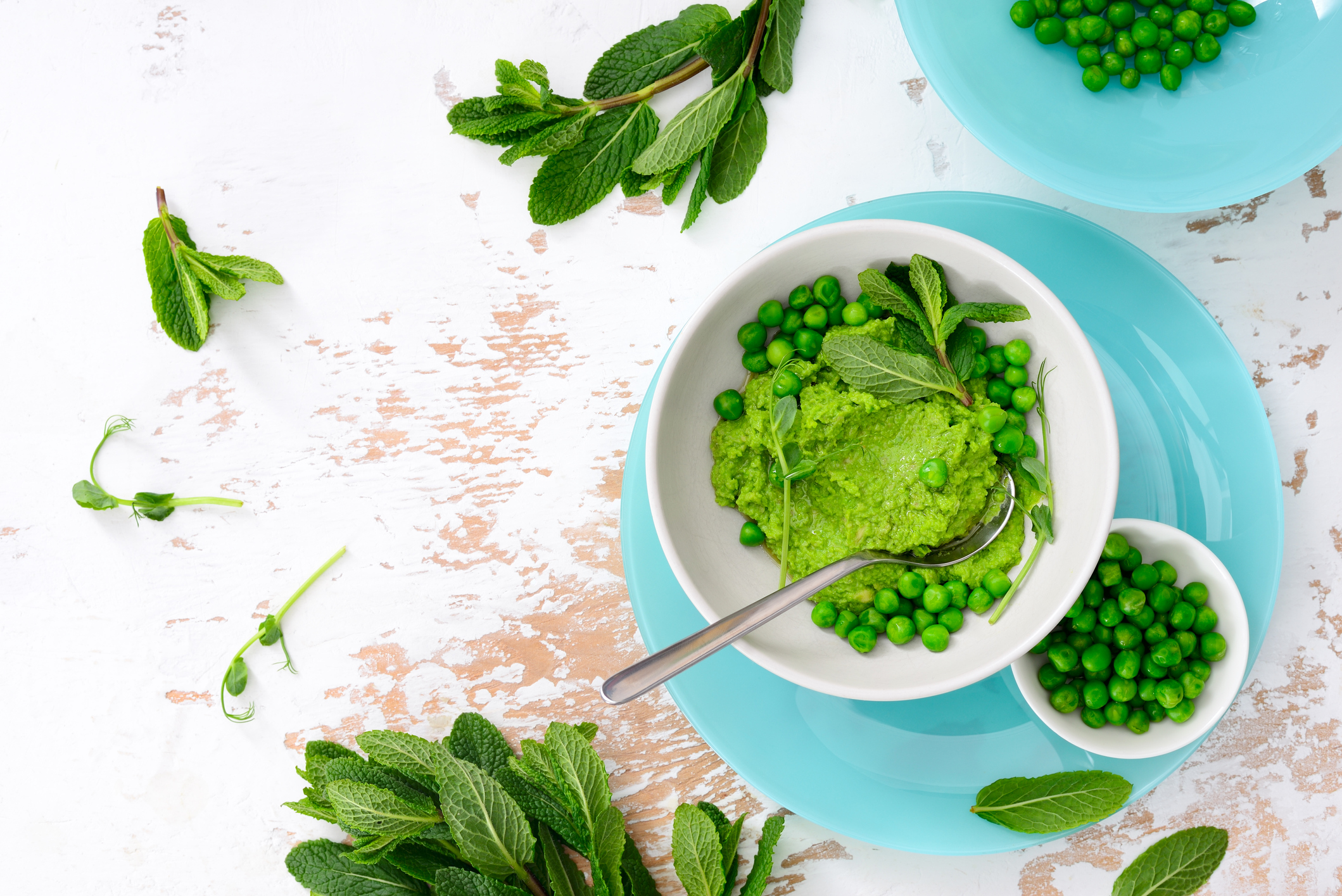 Getty Images - Pea Dip with Mint