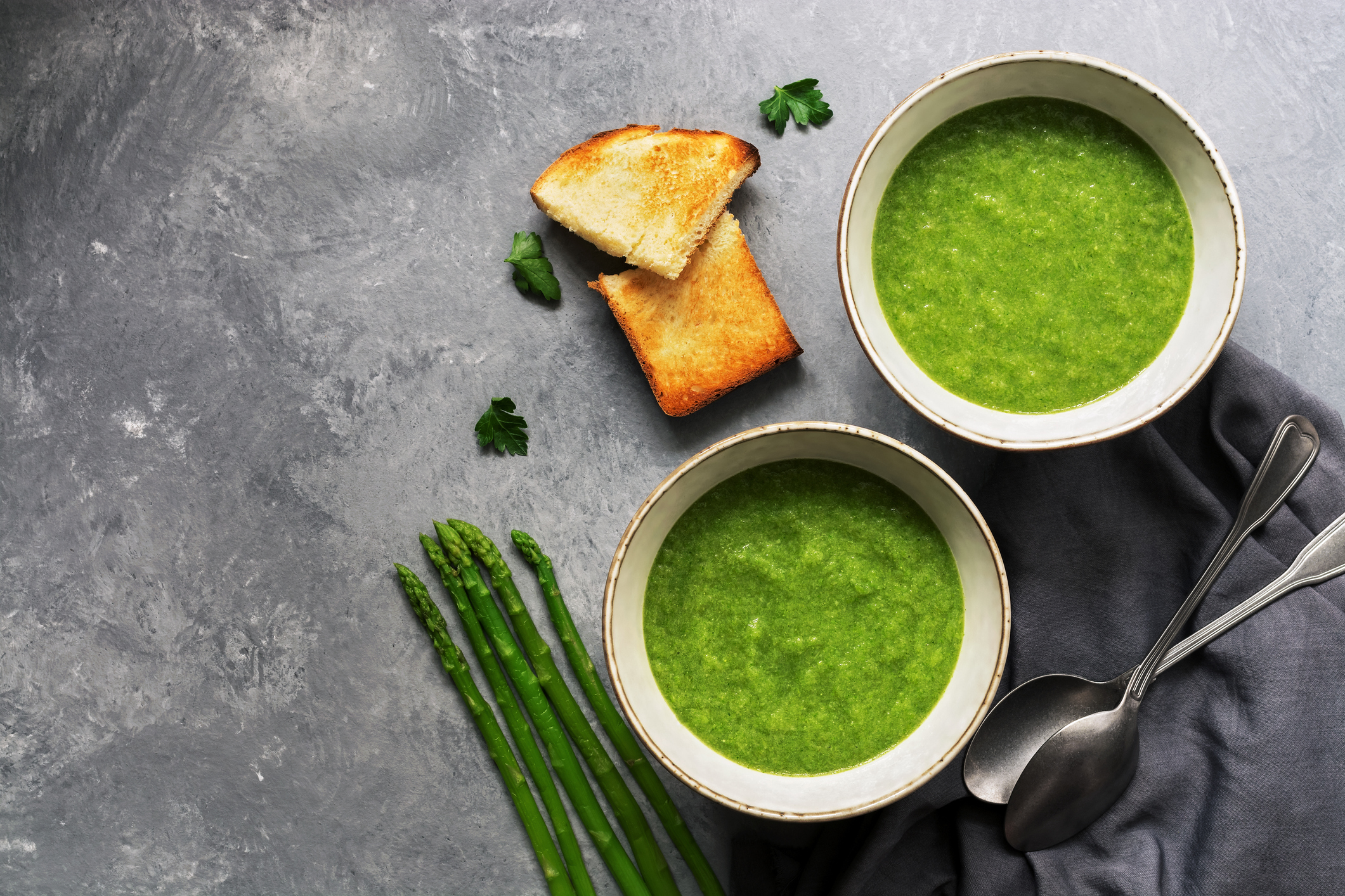 Miele Root to Shoot Asparagus Soup